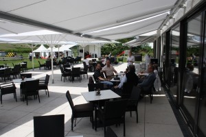 Restaurant "mistral" am Flughafen Freiburg