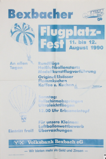 Poster Flugplatzfest1990